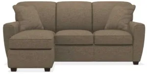 Front view of the La-Z-Boy Piper collection 2-piece sectional sofa 