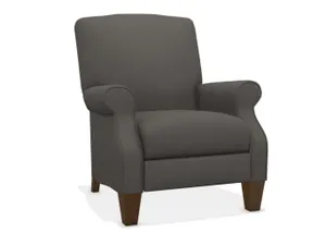 Front view of the La-Z-Boy Charlotte collection high leg recliner 