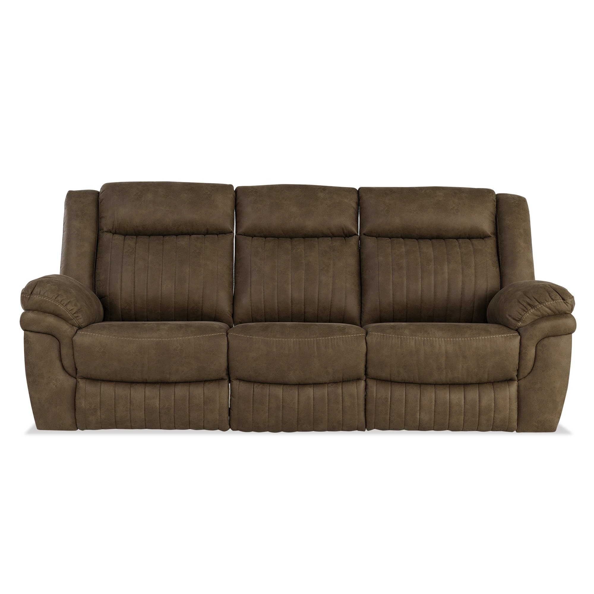 Front view of Caselli Gabrielle reclining sofa 