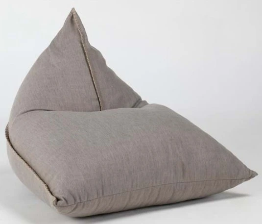 Front view of The Classic Home Belle teardrop lounge chair 
