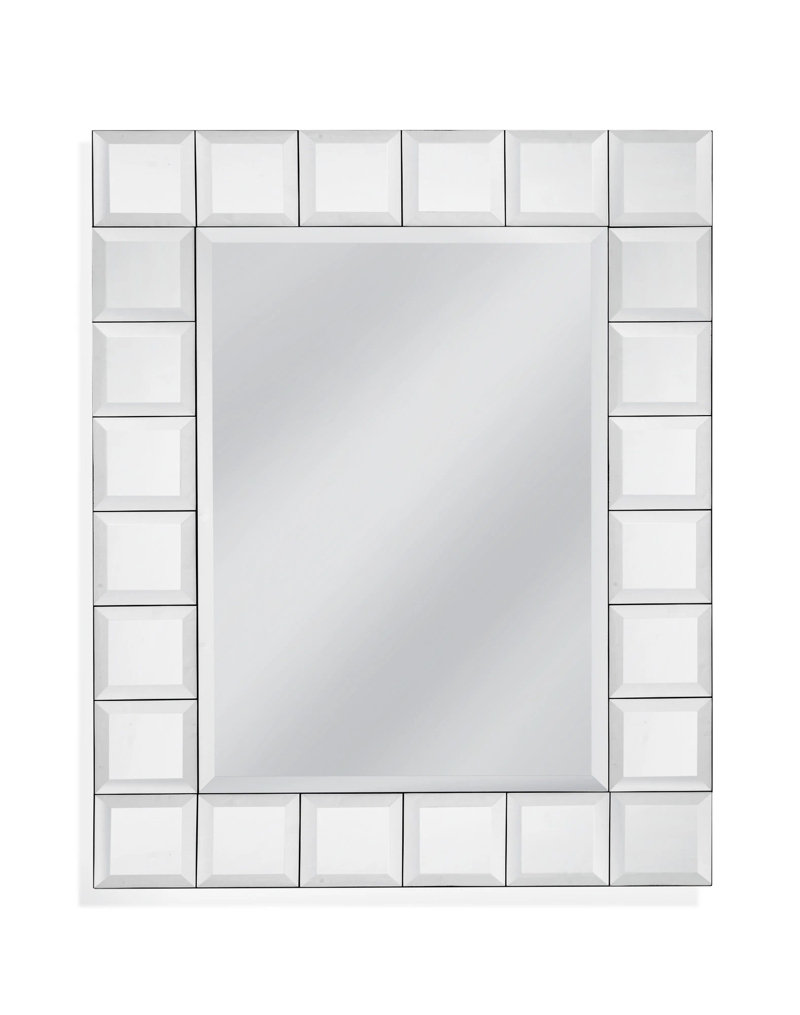Front view of the Bassett Merigould wall mirror 