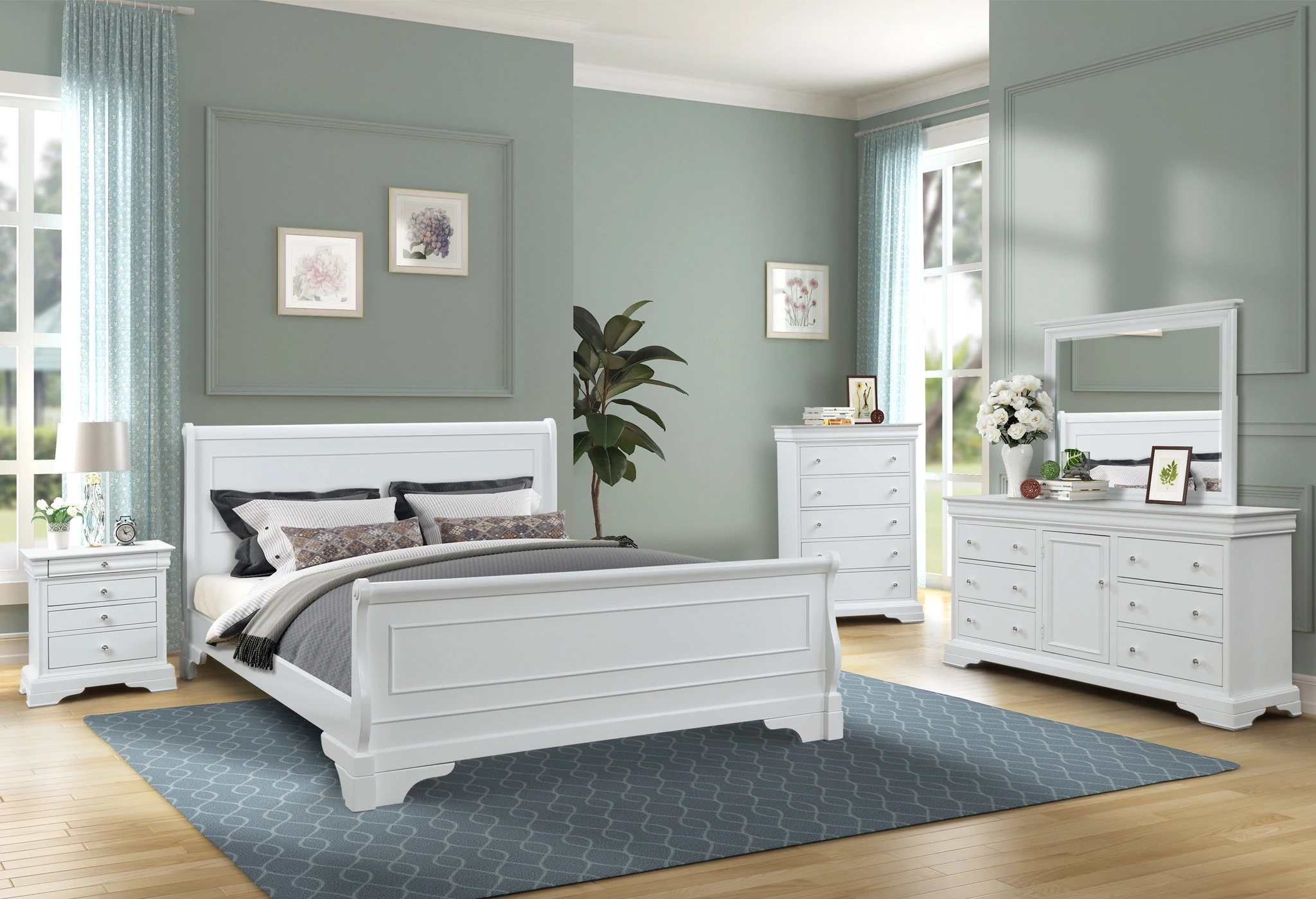 New Classic Furniture Versaille bedroom set 