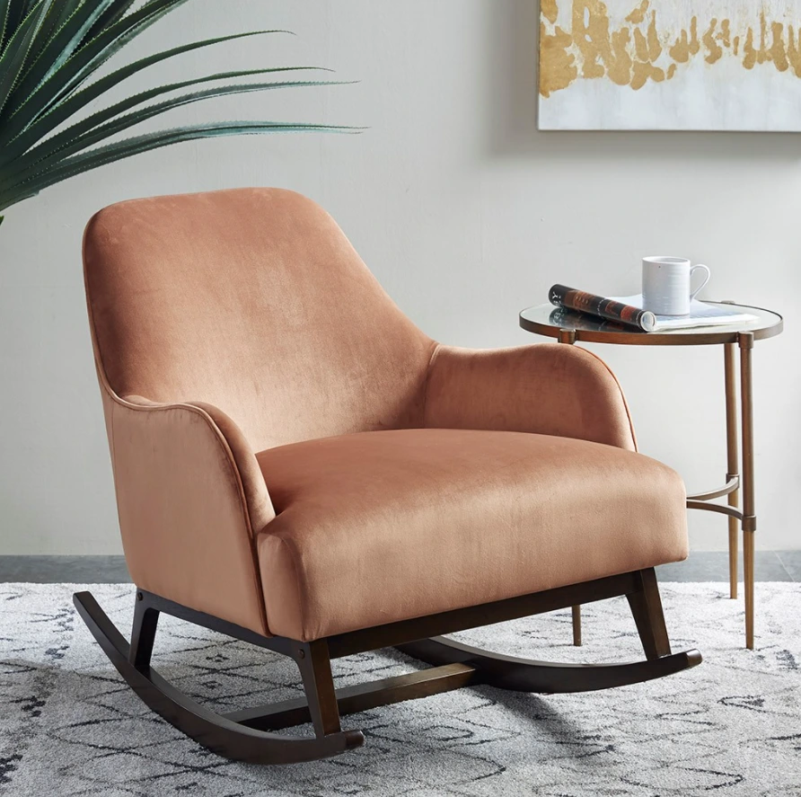 The Olliix by Madison Park Hardley nursery rocking chair 