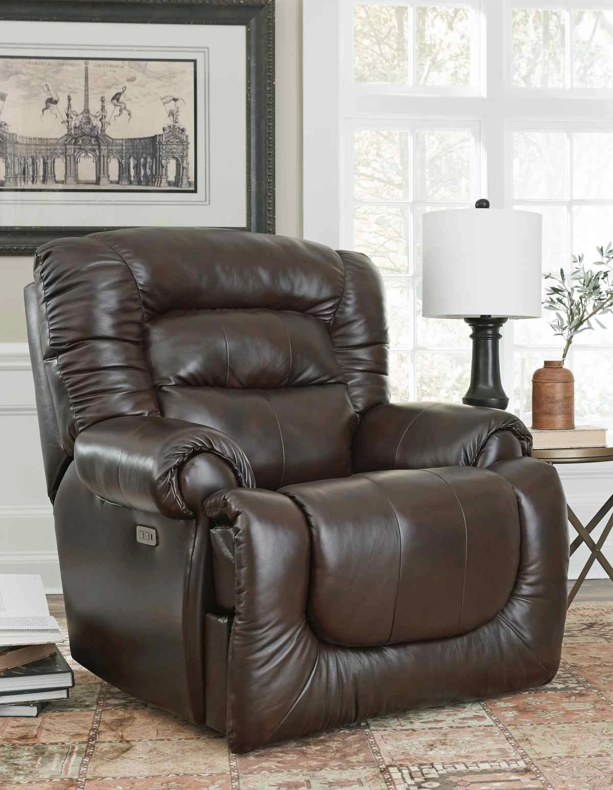 The Southern Motion All Star power recliner shown in a living room 