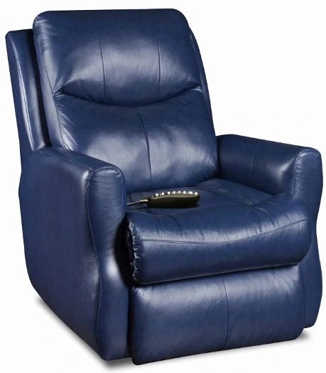 Front view of Southern Motion Fame Flue SoCozi rocker recliner 