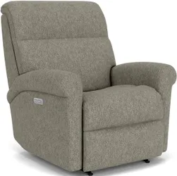 Front view of the Flexsteel Davis collection recliner chair