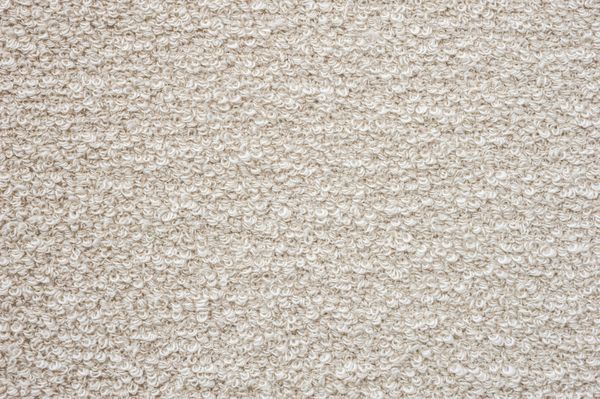 A close-up look at boucle fabric 