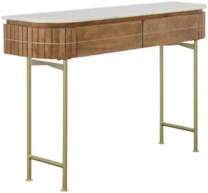 Front view of the Coast2Coast Malibu collection console table