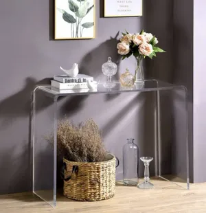 The Progressive Furniture A La Carte acrylic sofa table 
