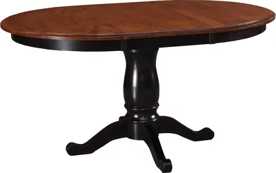 The Archbold Furniture Amish Crafted pedestal table 