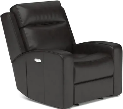 Front view of the Flexsteel Cody collection power recliner 