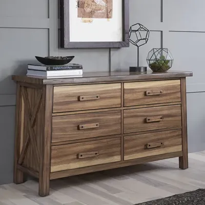 Homestyles Forest Retreat Brown Dresser