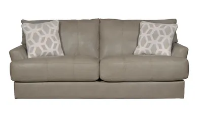 Front view of the Jackson Furniture Prato collection sofa 