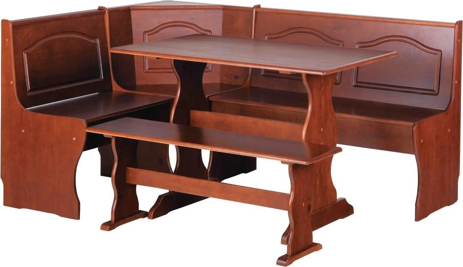 The Linon Chelsea collection 3-piece breakfast nook 