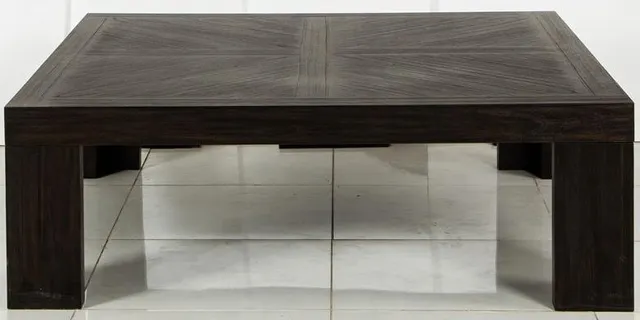 Magnussen Home Mosaic square carbon black coffee table