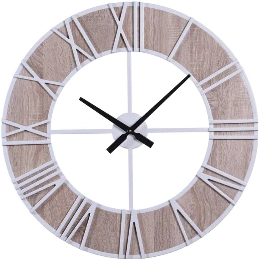 The Stylecraft gray and white wall clock 