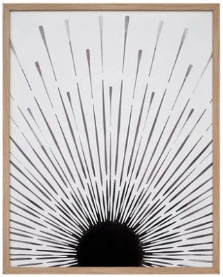 Front view of the Signature Design by Ashley Shaydunn wall art 