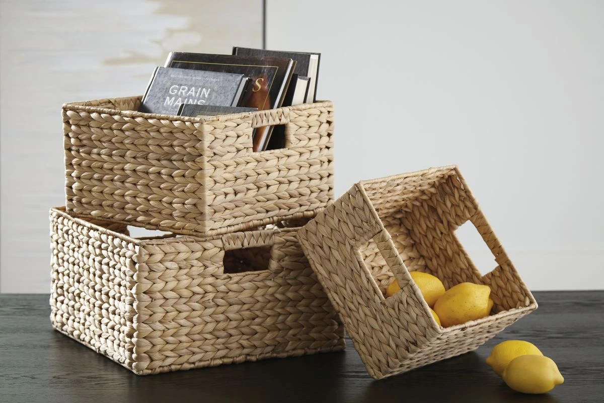 The Signature Design by Ashley Parrish collection basket set 