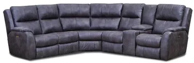 Front view of the Southern Motion Marquis collection sectional 