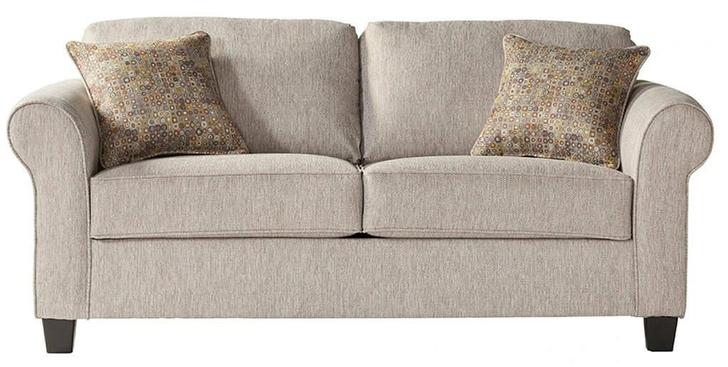 The Hughes Furniture Tully collection tweed sofa 
