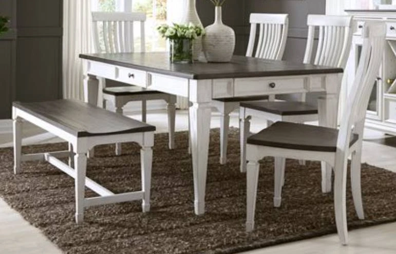 The Liberty Furniture Allyson Park collection 6-piece dining room set 