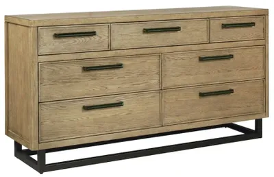 Front view of the Drew & Jonathan Home Catalina collection dresser 