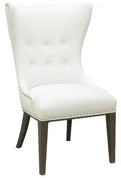 Front view of the Drew & Jonathan Home Boulevard collection dining chair 