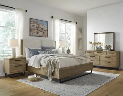 Front view of the Drew & Jonathan furniture