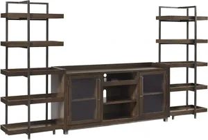 Front view of the Signature Design by Ashley Starmore collection entertainment center 