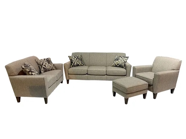 Front view of Flexsteel Digby 4-piece living room set 