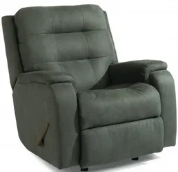 Front view of the Flexsteel Arlo collection recliner 