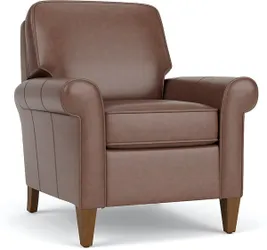 Front view of the Flexsteel Westside collection recliner 