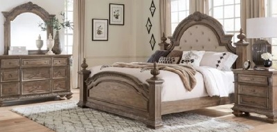 The Liberty Furniture Carlisle Court 4-piece bedroom set 