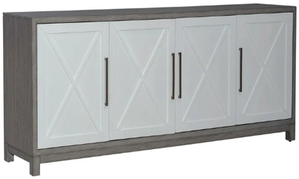 The Liberty Furniture Palmetto Heights collection 78” TV console 