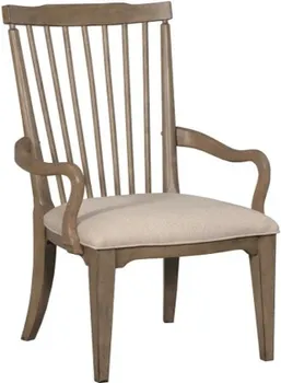 Front view of the American Drew Carmine collection dining chair 