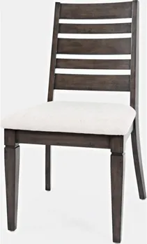 Front view of the Jofran Inc. Lincoln collection dining chair 