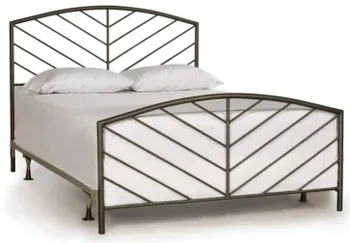 The Hillsdale Furniture Essex collection king bed frame 