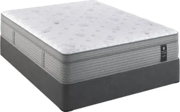 Front view of the Scott Living by Restonic Anniversary collection mattress 