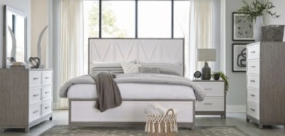 The Liberty Furniture Palmetto Height collection 5-piece bedroom set with décor 