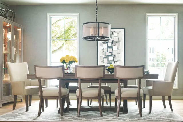 A modern living room featuring Legacy Classic Furniture Franklin collection pieces 
