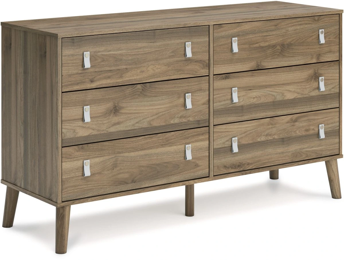 The Signature Design by Ashley Aprilyn collection mid century modern dresser 