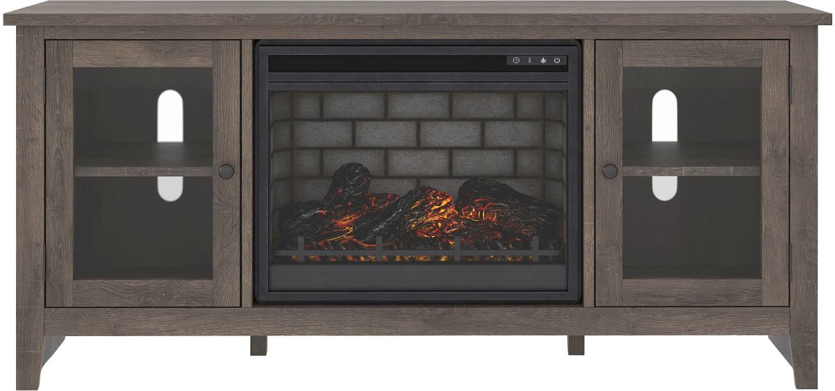Front view of the Signature Design by Ashley Arlenbry collection 60” TV stand 