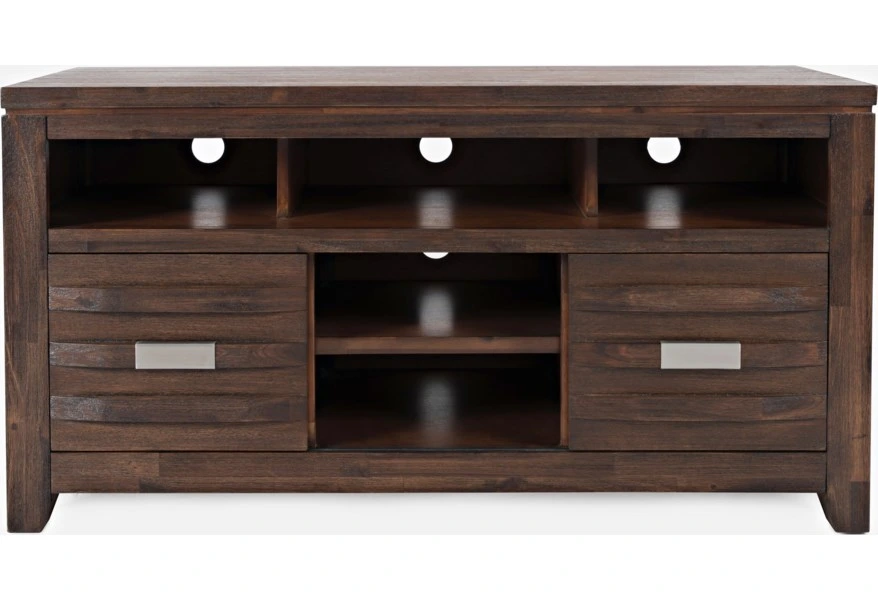 Front view of the Jofran Inc. Altamonte collection 50” media console 