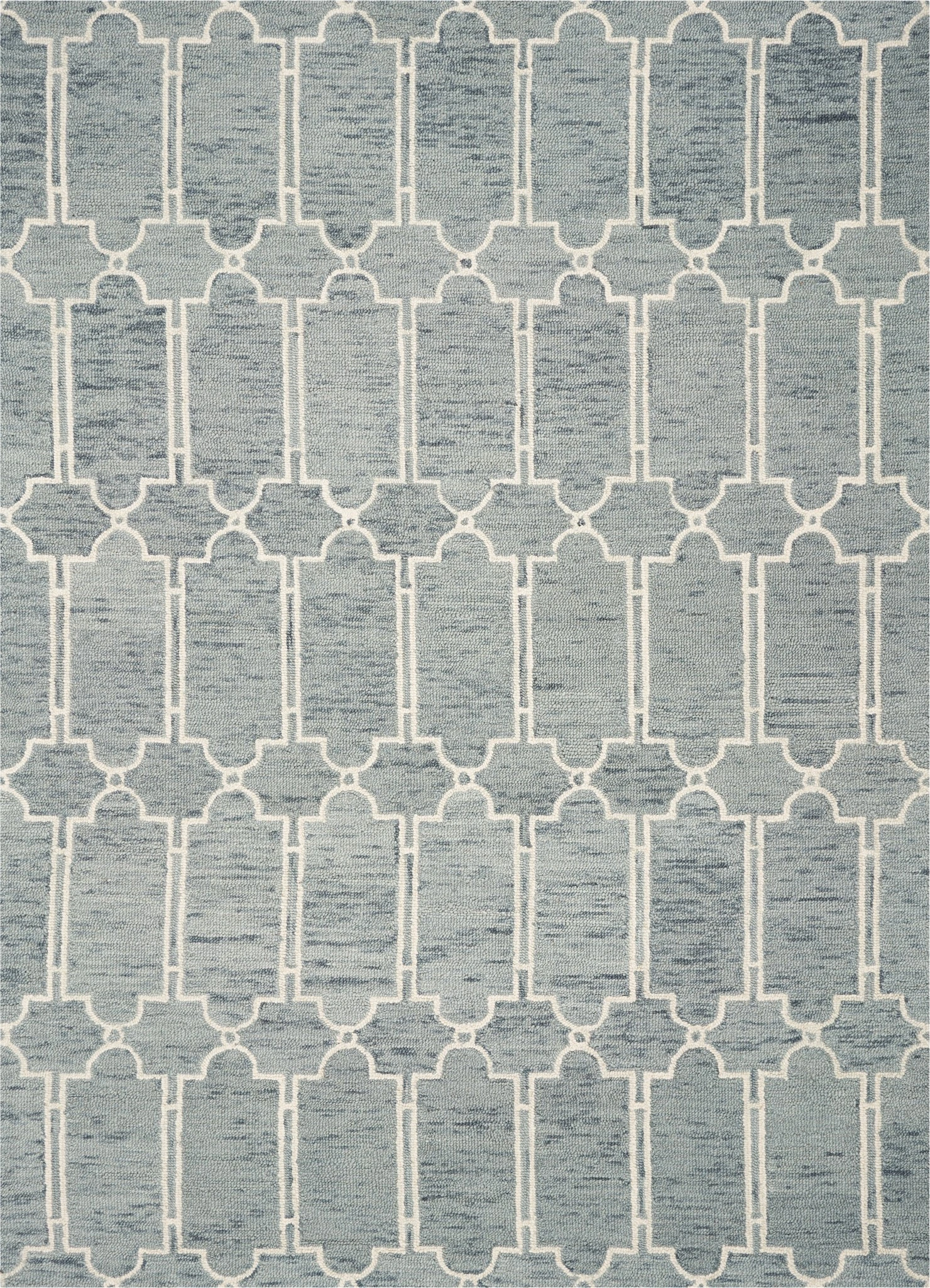 An up close look at the KAS Rugs Allure collection geometric area rug 
