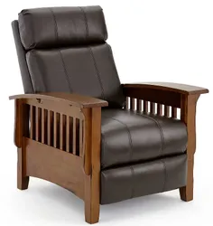 Front view of the Best Home Furnishings Tuscan collection recliner 