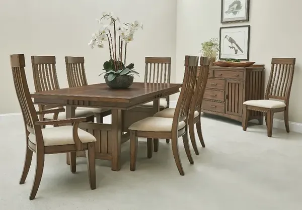 The Samuel Lawrence Furniture Seneca collection dining set 