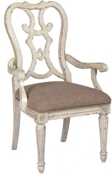 The American Drew Southbury Cortana collection vintage style dining chair 