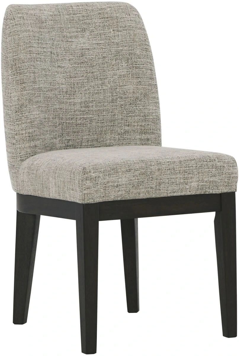 Front view of the Signature Design by Ashley Burkhaus collection dining chair 