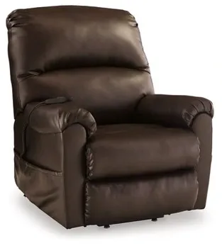 Front view of the Signature Design by Ashley Shadowboxer collection lift chair