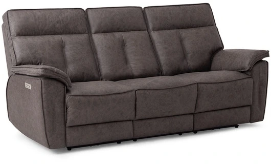 Front view of the Palliser Furniture Oakley collection reclining sofa 